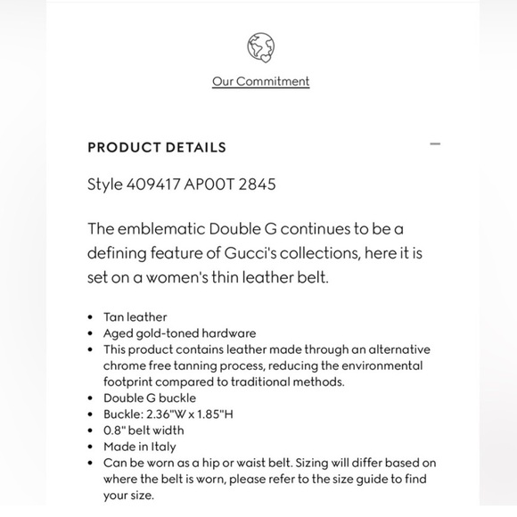 Gucci Marmont thin belt - Picture 4 of 5